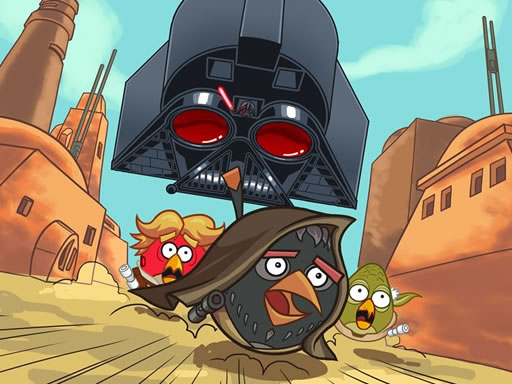 Angry Birds Star Wars Coloring