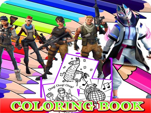 Coloring Book For Fortnite