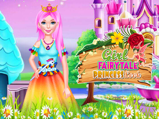 Girl Fairytale Princess Look