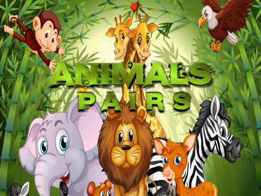 Animals Pairs Match 3 Online Game