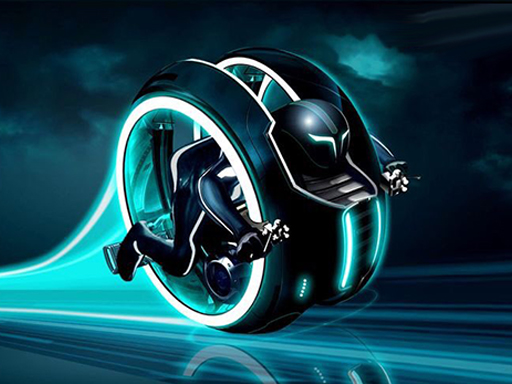 Cyber Tron Biker