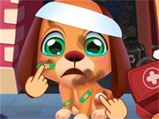 Stray Puppy Pet Care Game